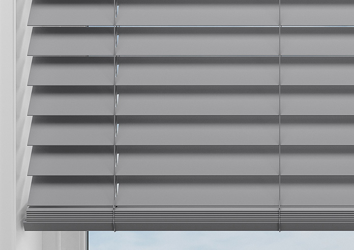 Ecowood, Blizzard Grey Satin - Venetian Blind - Image 10